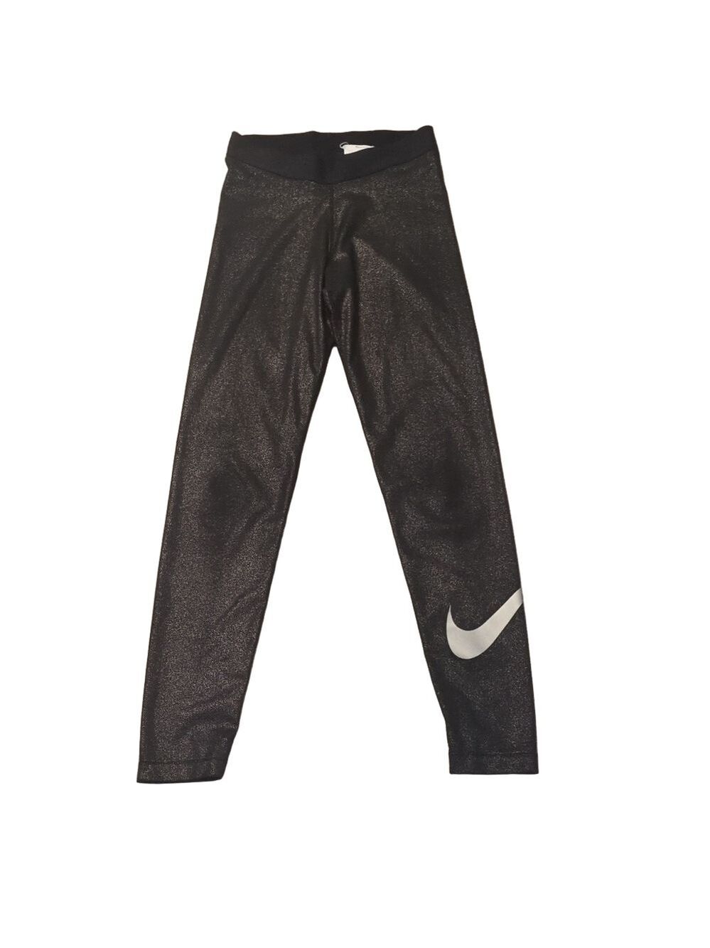 Nike black glitter leggings size small